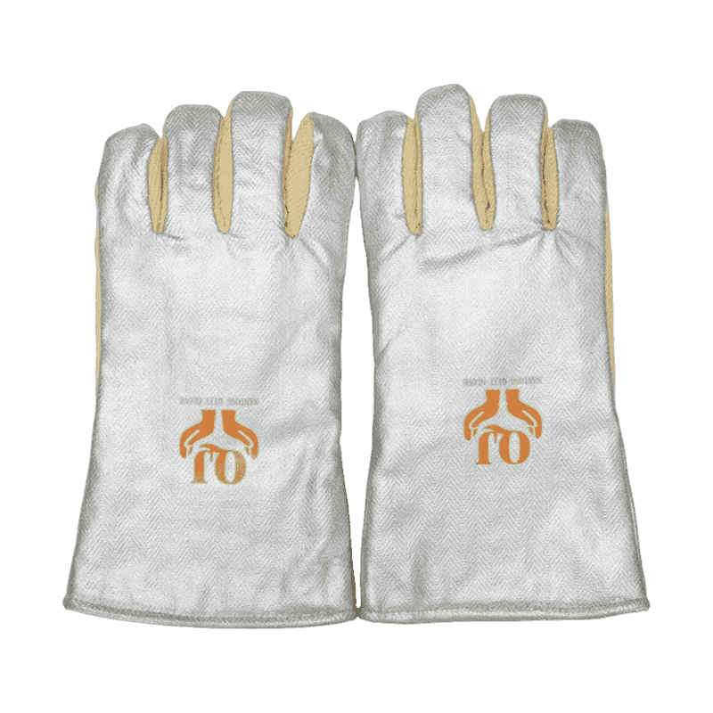 Hliníková rukavice na ochranu tepla aramidy Hliníková rukavice na ochranu tepla aramidy