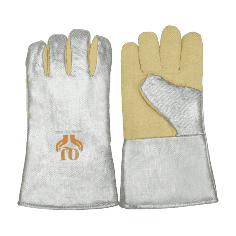 Hliníková rukavice na ochranu tepla aramidy Hliníková rukavice na ochranu tepla aramidy