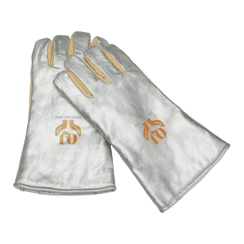 Hliníková rukavice na ochranu tepla aramidy Hliníková rukavice na ochranu tepla aramidy